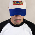 CAMEL 2-TONE BLUE/WHITE CAP - CODDIWOMPLE