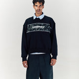 CAMO BLACK CREWNECK - CODDIWOMPLE