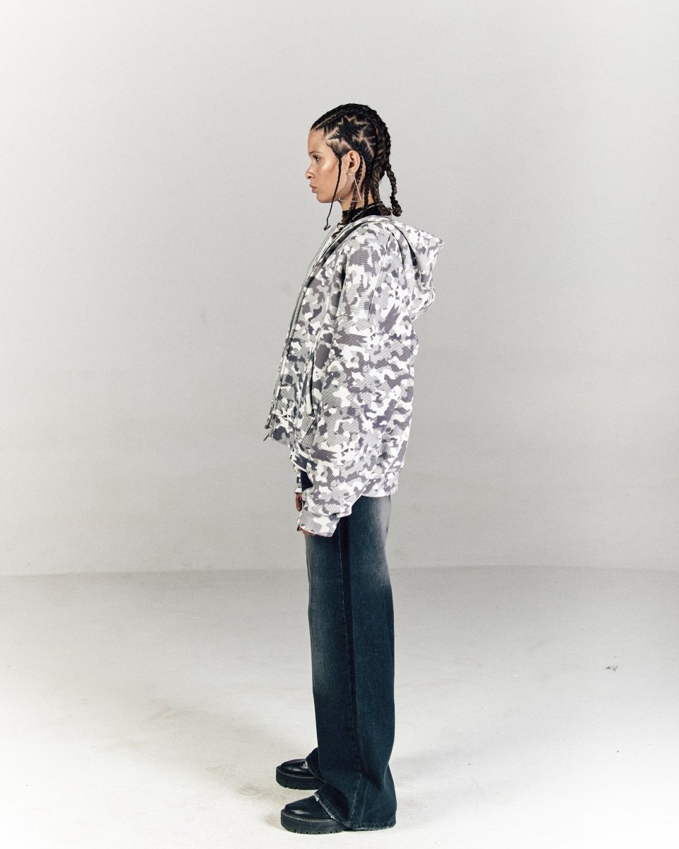 CAMO ZIP - UP JACKET - CODDIWOMPLE
