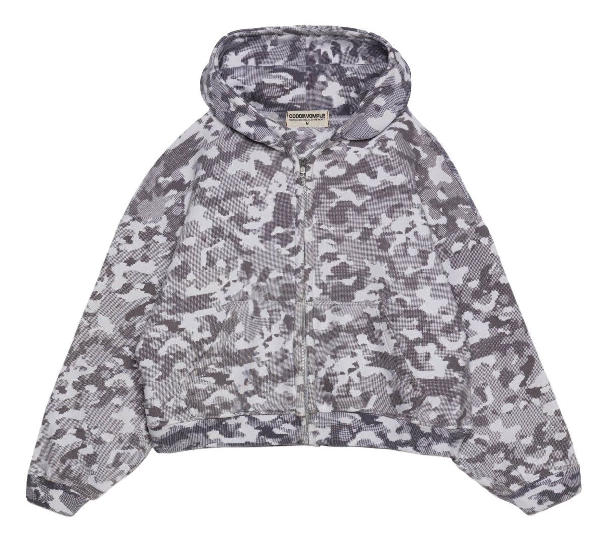CAMO ZIP - UP JACKET - CODDIWOMPLE