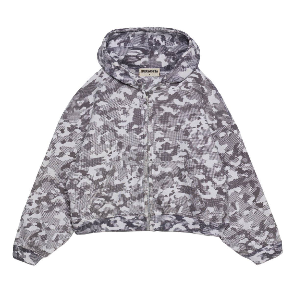 CAMO ZIP - UP JACKET - CODDIWOMPLE