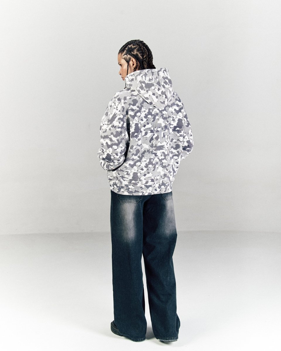 CAMO ZIP - UP JACKET - CODDIWOMPLE