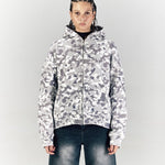 CAMO ZIP - UP JACKET - CODDIWOMPLE