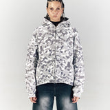 CAMO ZIP - UP JACKET - CODDIWOMPLE