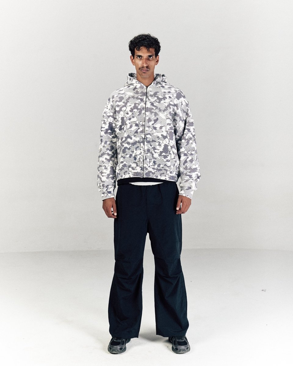 CAMO ZIP - UP JACKET - CODDIWOMPLE