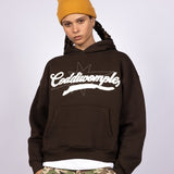 CANVAS BROWN HOODIE - CODDIWOMPLE