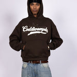 CANVAS BROWN HOODIE - CODDIWOMPLE