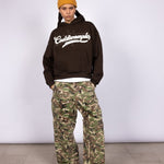 CANVAS BROWN HOODIE - CODDIWOMPLE