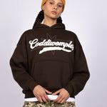 CANVAS BROWN HOODIE - CODDIWOMPLE