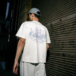 CHARIOT WHITE TEE - CODDIWOMPLE