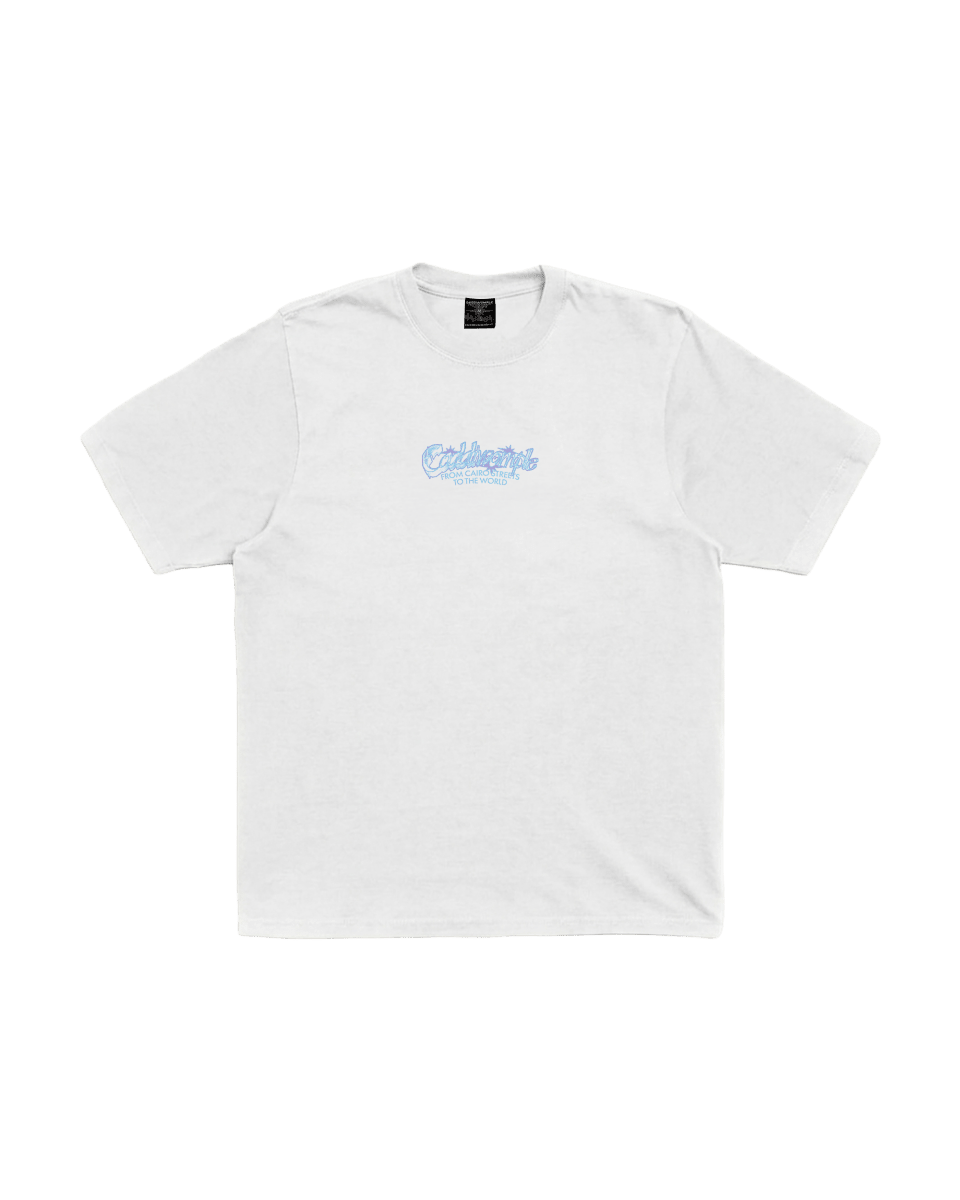 CHARIOT WHITE TEE - CODDIWOMPLE
