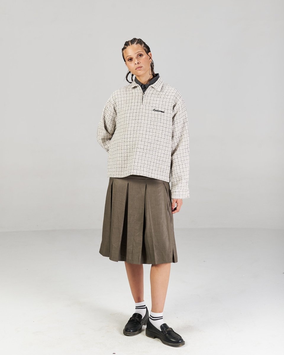 CHESSBOARD QUARTER ZIP - UP - CODDIWOMPLE