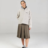 CHESSBOARD QUARTER ZIP - UP - CODDIWOMPLE