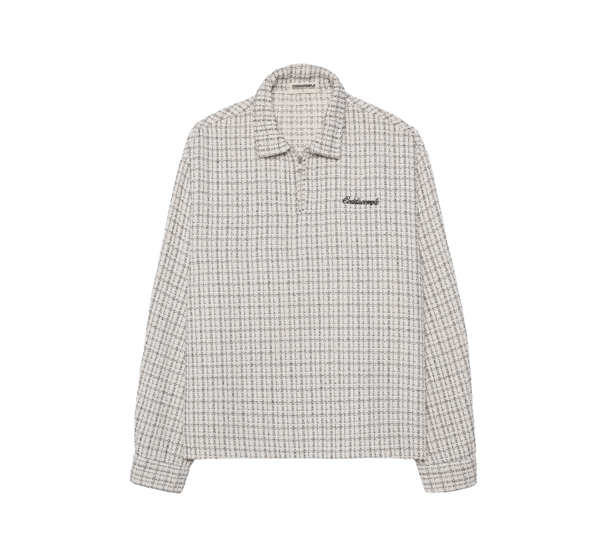 CHESSBOARD QUARTER ZIP - UP - CODDIWOMPLE