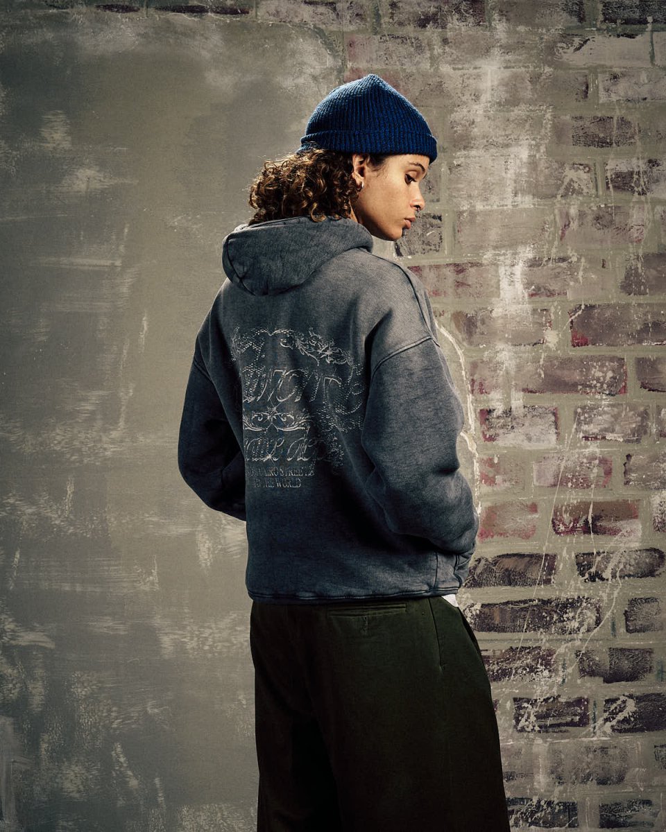 CHROME WASHED HOODIE - CODDIWOMPLE