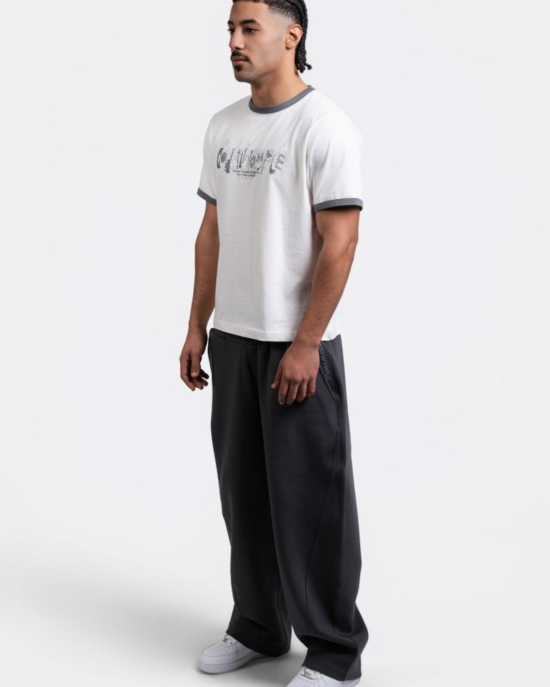 CITY WHITE RINGER TEE - CODDIWOMPLE