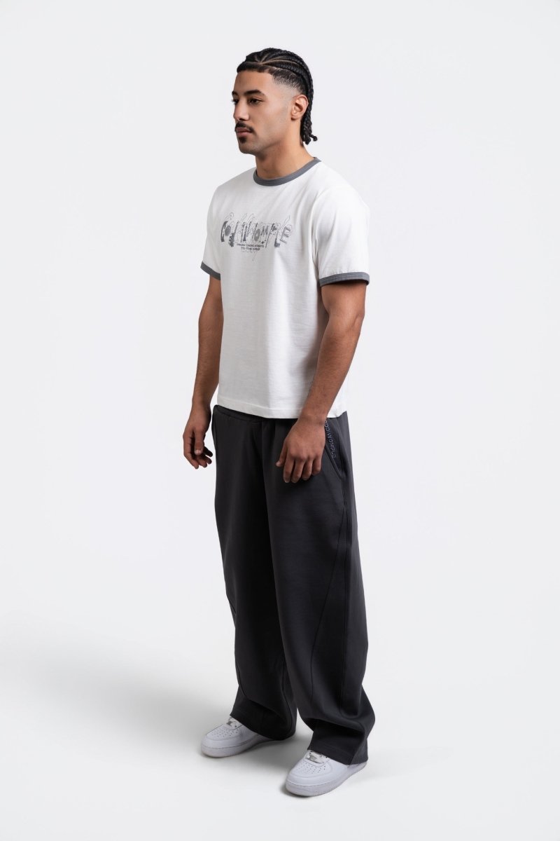 CITY WHITE RINGER TEE - CODDIWOMPLE