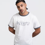 CITY WHITE RINGER TEE - CODDIWOMPLE