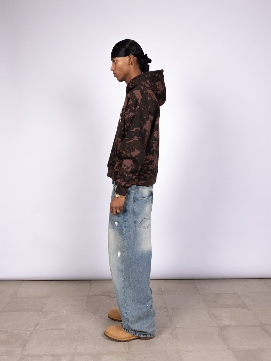 CLAY CAMOUFLAGE HOODIE - CODDIWOMPLE