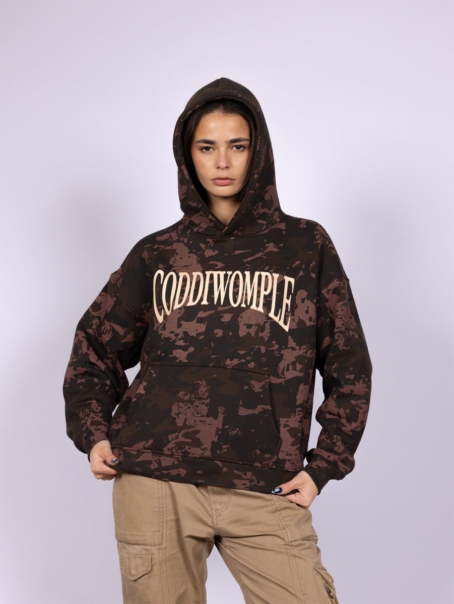 CLAY CAMOUFLAGE HOODIE - CODDIWOMPLE