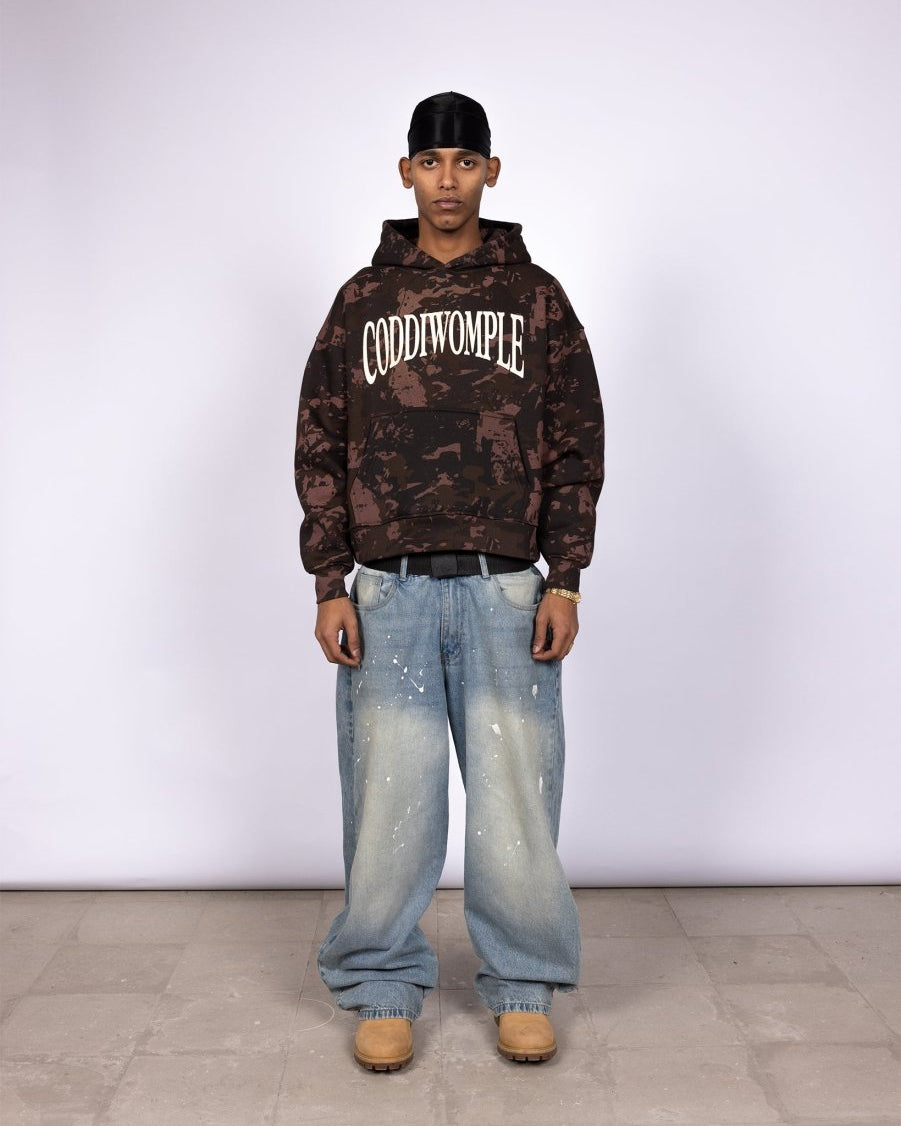 CLAY CAMOUFLAGE HOODIE - CODDIWOMPLE