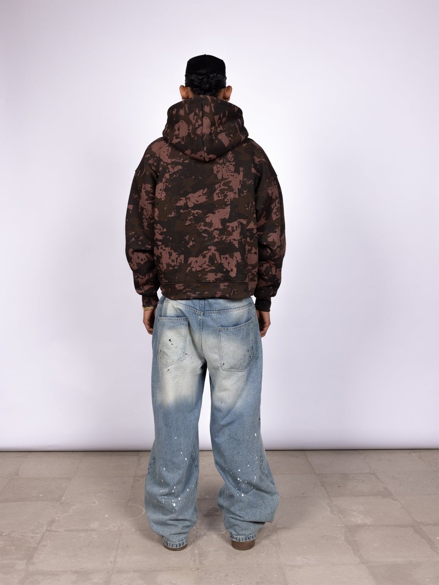 CLAY CAMOUFLAGE HOODIE - CODDIWOMPLE