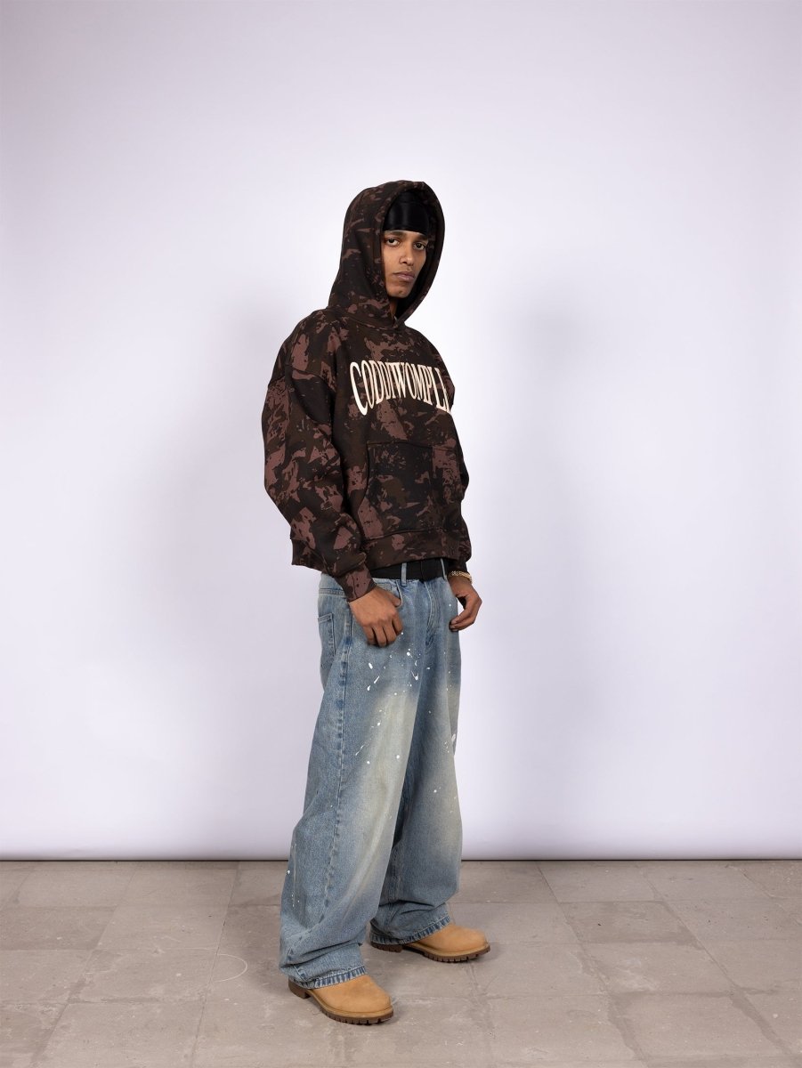 CLAY CAMOUFLAGE HOODIE - CODDIWOMPLE
