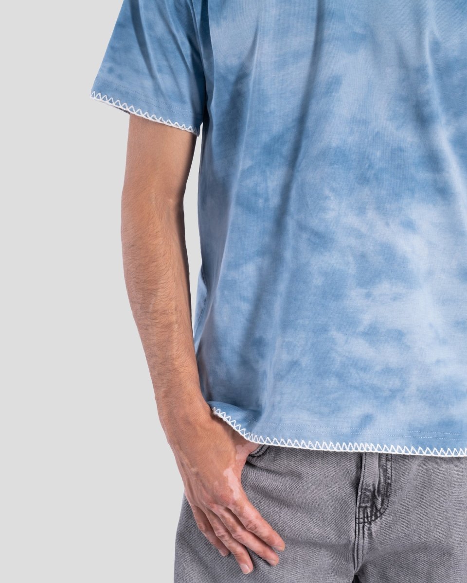 CLOUD TIE DYE TEE - CODDIWOMPLE