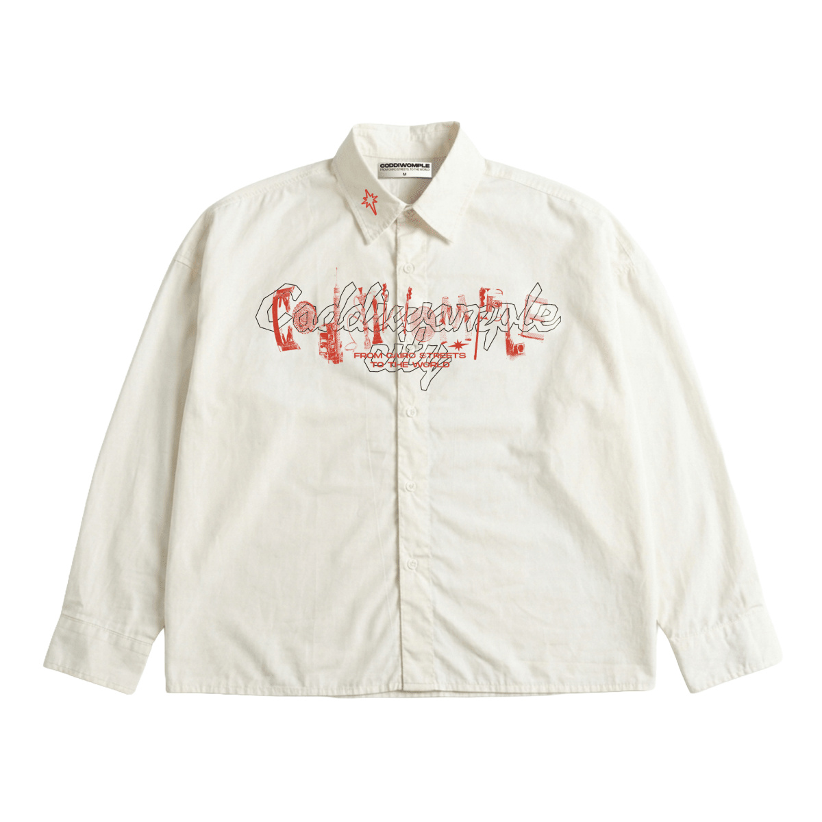 CODDI CITY LONG SLEEVE BUTTON UP SHIRT - CODDIWOMPLE