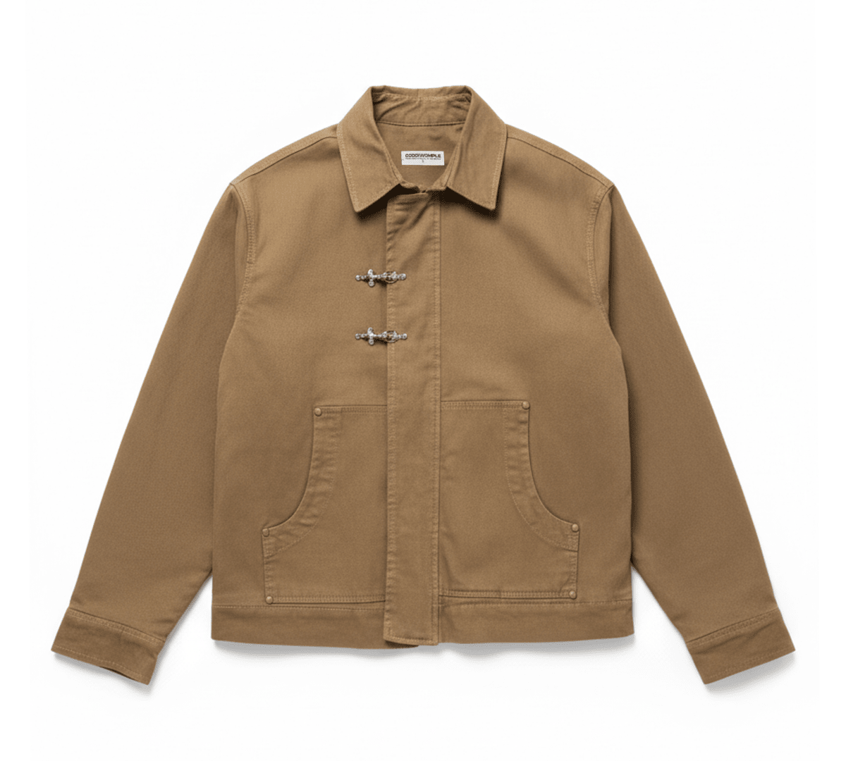 CODDI FIRE DEPT. BEIGE WORK JACKET - CODDIWOMPLE