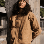 CODDI FIRE DEPT. BEIGE WORK JACKET - CODDIWOMPLE
