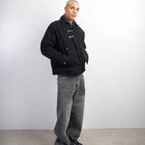 CODDI FIRE DEPT. BLACK WORK JACKET - CODDIWOMPLE