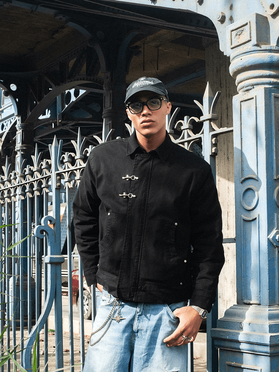 CODDI FIRE DEPT. BLACK WORK JACKET - CODDIWOMPLE