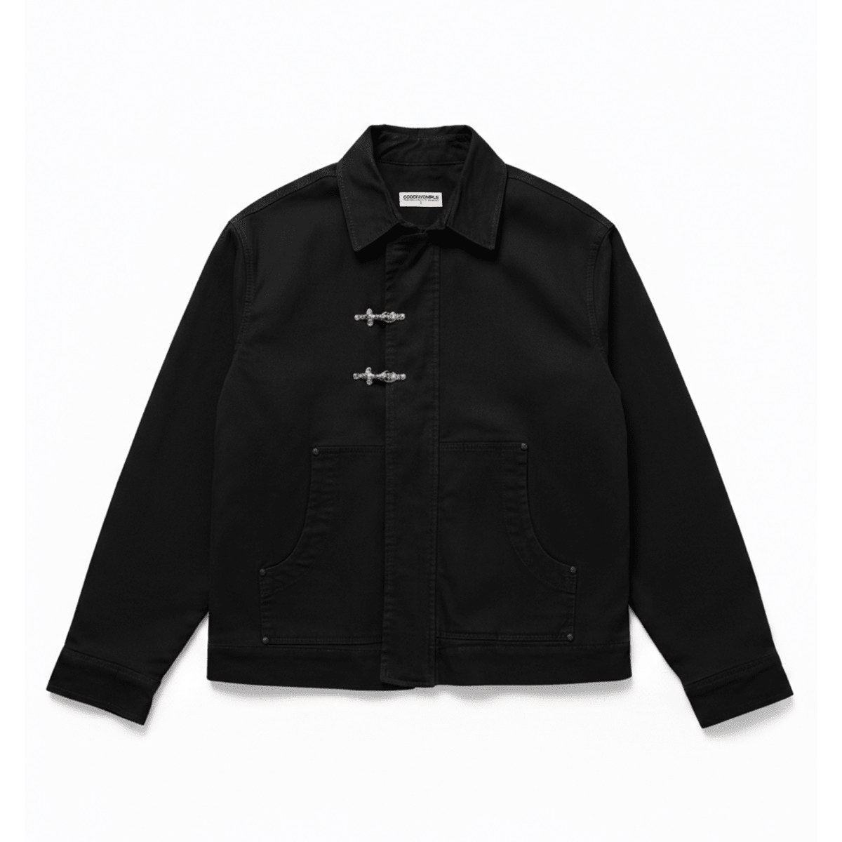 CODDI FIRE DEPT. BLACK WORK JACKET - CODDIWOMPLE