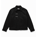 CODDI FIRE DEPT. BLACK WORK JACKET - CODDIWOMPLE