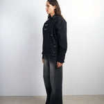 CODDI FIRE DEPT. BLACK WORK JACKET - CODDIWOMPLE