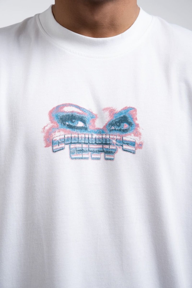 CODDIDRIFT WHITE TEE - CODDIWOMPLE