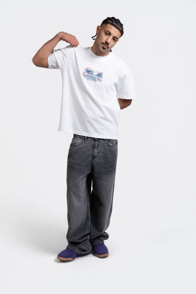 CODDIDRIFT WHITE TEE - CODDIWOMPLE