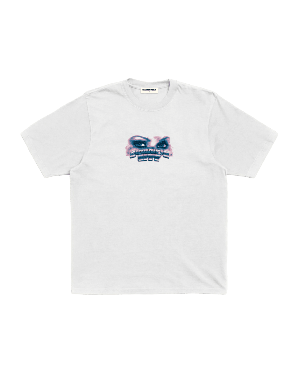 CODDIDRIFT WHITE TEE - CODDIWOMPLE