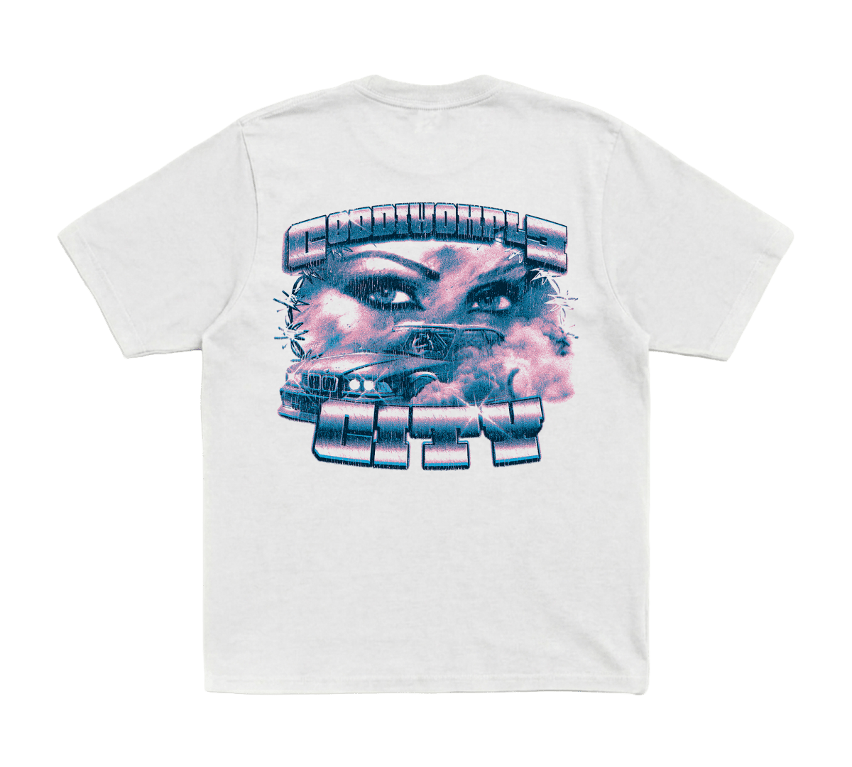 CODDIDRIFT WHITE TEE - CODDIWOMPLE