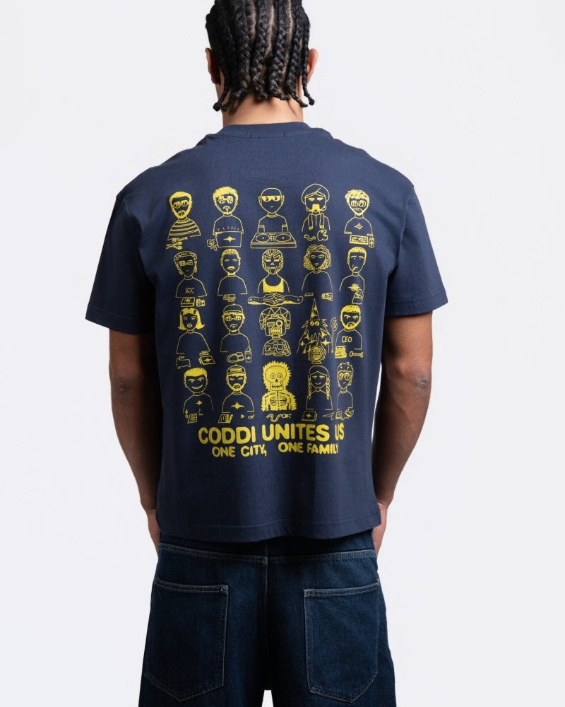 CODDIFAM NAVY TEE - CODDIWOMPLE