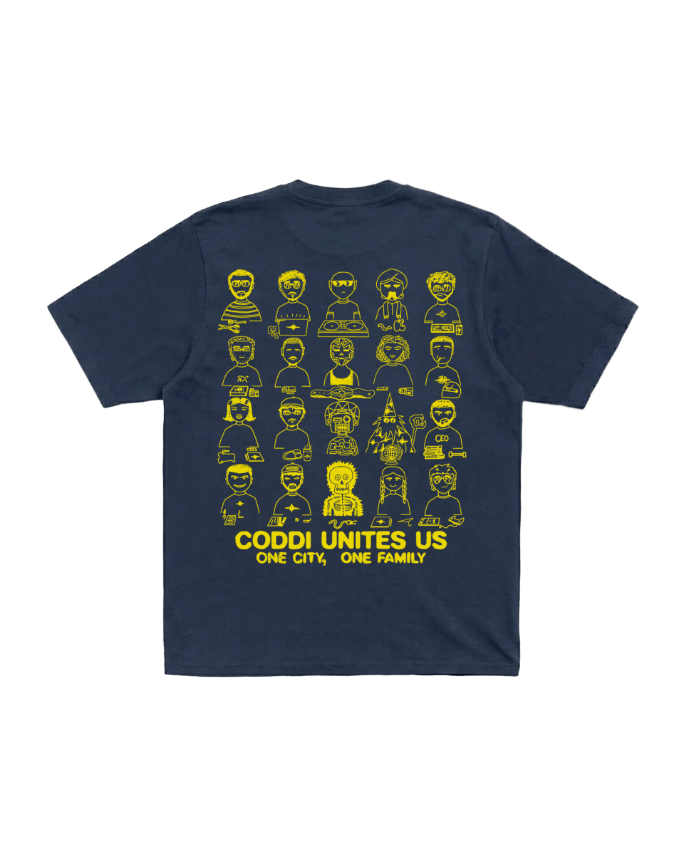 CODDIFAM NAVY TEE - CODDIWOMPLE
