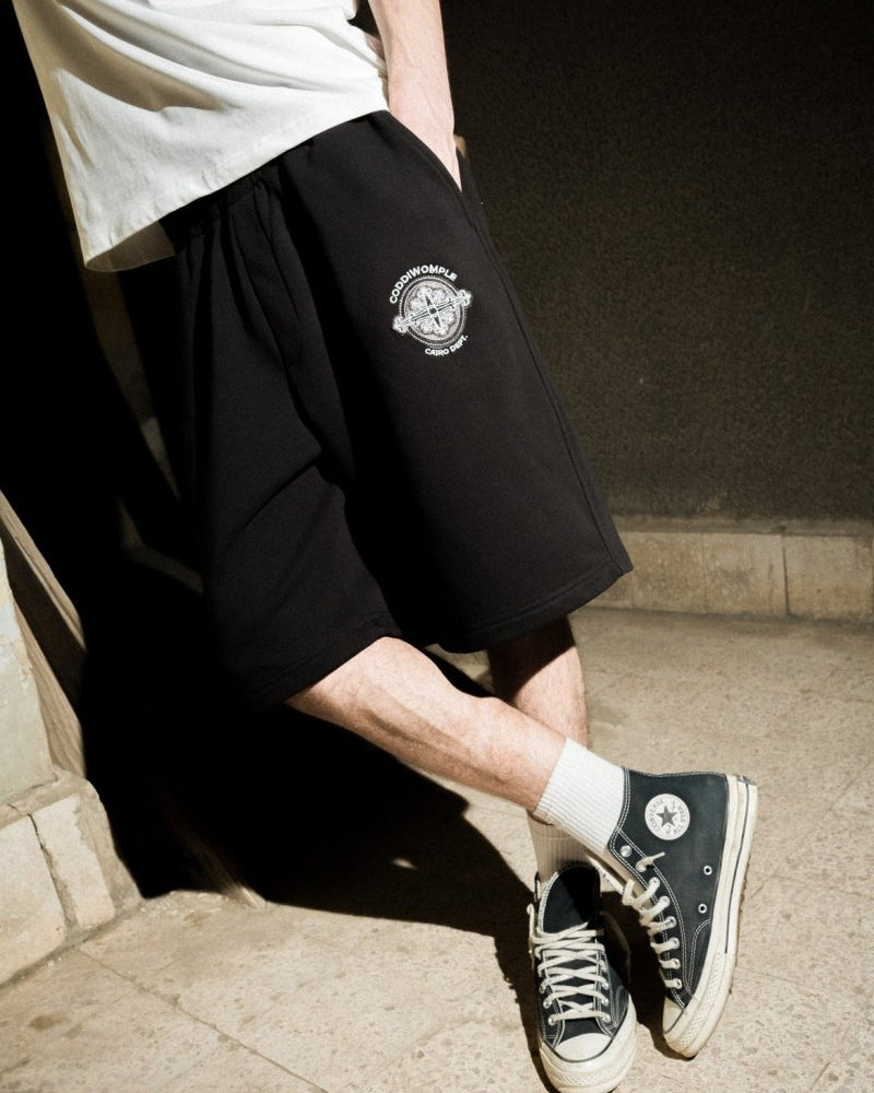 CODDIMETAL BLACK MEGA SHORTS - CODDIWOMPLE