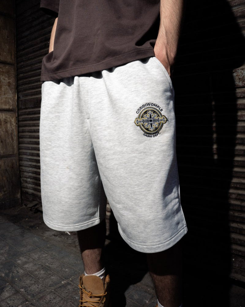 CODDIMETAL GREY MEGA SHORTS - CODDIWOMPLE