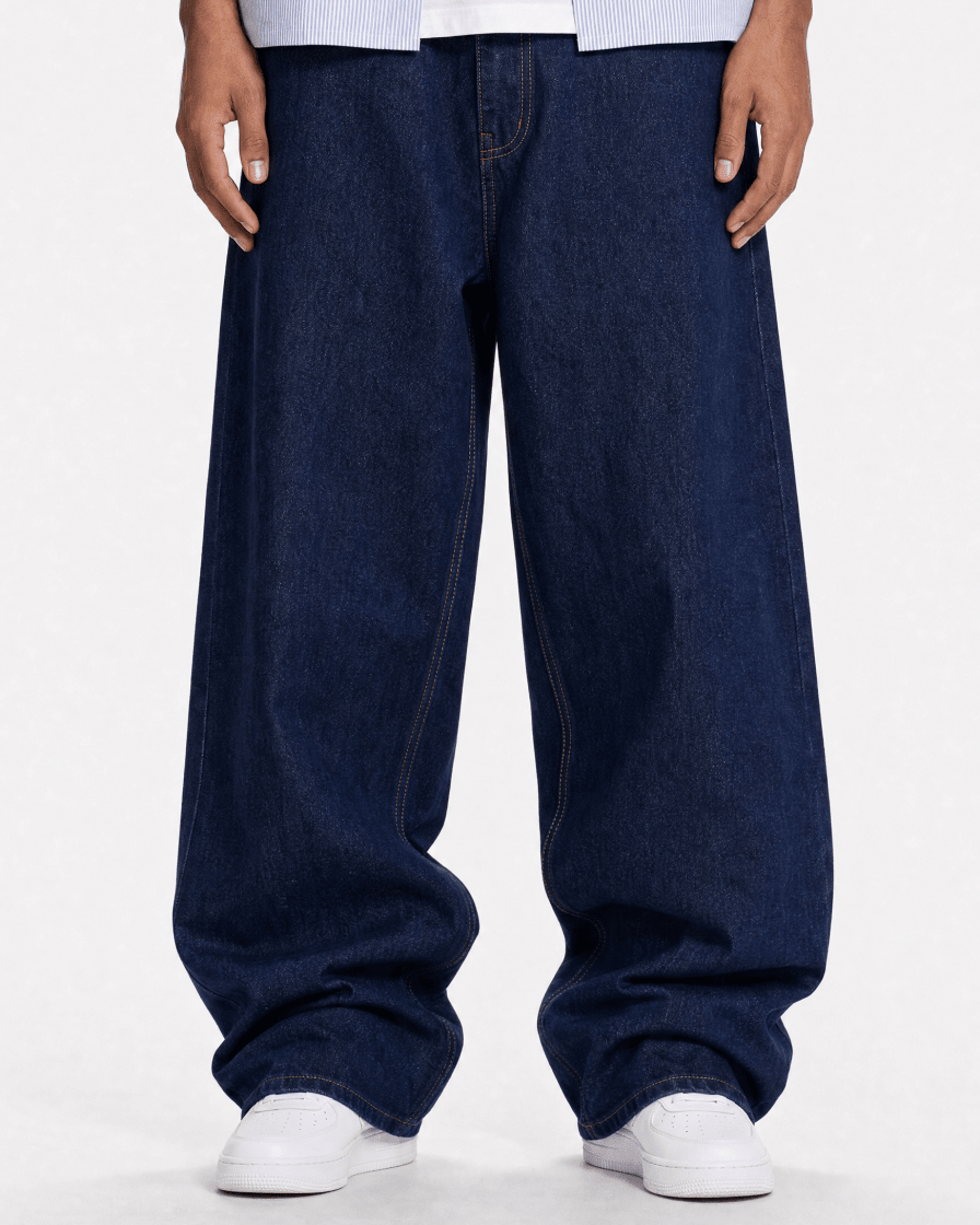 CODDIWOMPLE BAGGY RAW DENIM JEANS - CODDIWOMPLE
