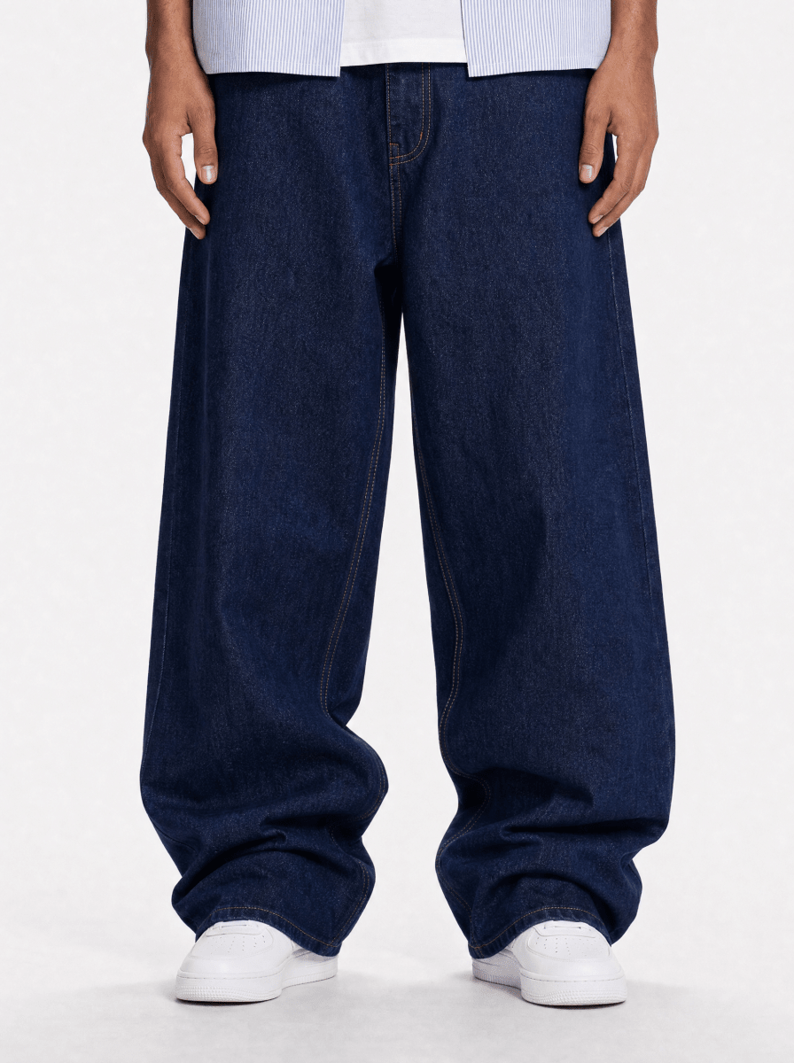 CODDIWOMPLE BAGGY RAW DENIM JEANS - CODDIWOMPLE
