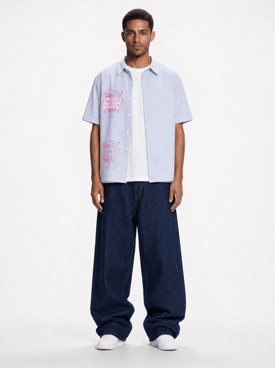 CODDIWOMPLE BAGGY RAW DENIM JEANS - CODDIWOMPLE