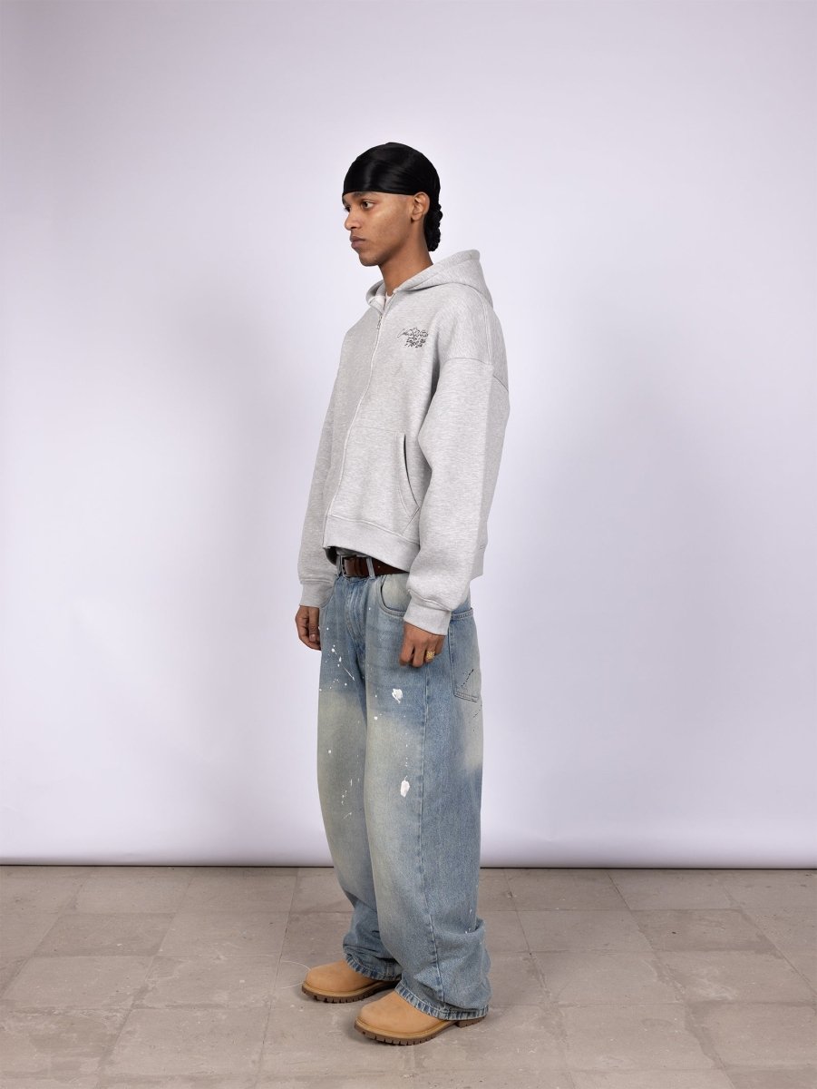 CODDIWOMPLE BASIC EMBROIDERED ZIPUP JACKET - CODDIWOMPLE