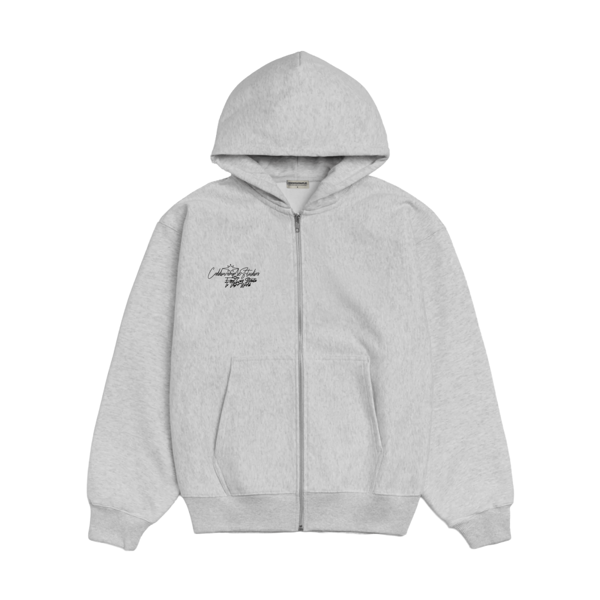 CODDIWOMPLE BASIC EMBROIDERED ZIPUP JACKET - CODDIWOMPLE