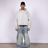 CODDIWOMPLE BASIC EMBROIDERED ZIPUP JACKET - CODDIWOMPLE